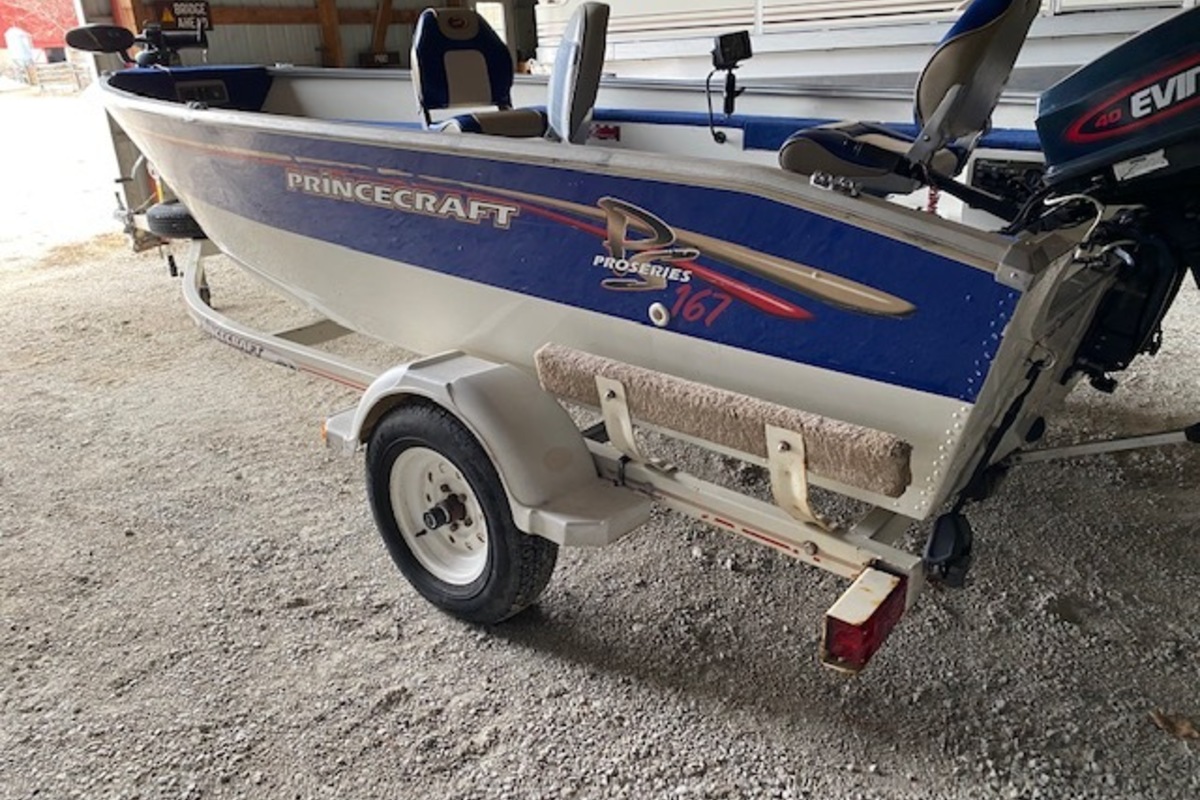 1998 Princecraft Pro 167 BT 16 in Burlington, WI